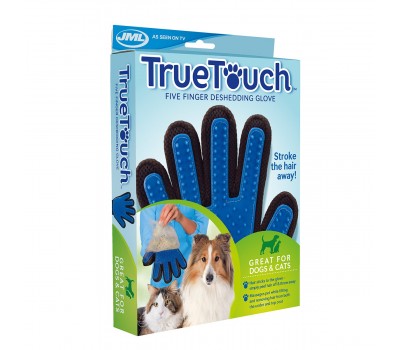 Перчатка "True Touch" для вычесывания шерсти кошек и собак Перчатка "True Touch" для вычесывания шерсти кошек и собак